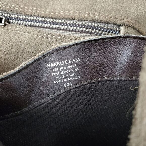 Steve Madden Harrlee Suede Booties Tan Size 6.5 - Picture 8 of 11